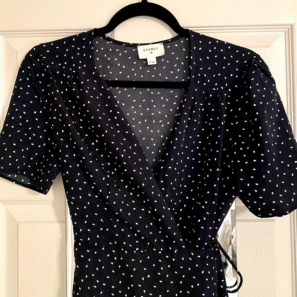 Everly wrap dress